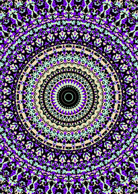 Groovy Boho Mandala