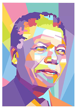 Nelson Mandela Pop Art