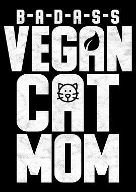 Vegan Vegetarian Cat Gift