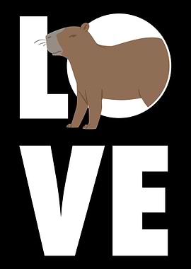 Love Capybara Capybara Ani