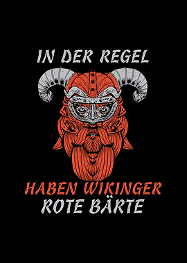 Wikinger rote Brte