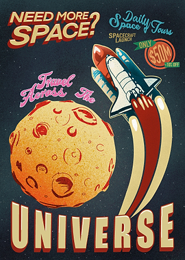 Vintage Space Shuttle