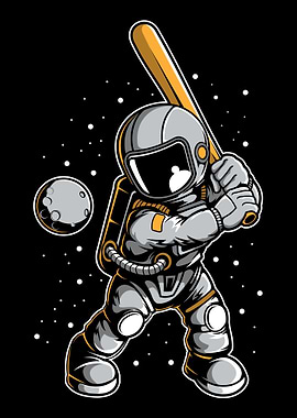 Astronaut Baseball