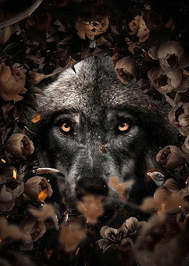 Floral Wolf