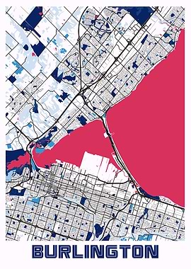 Burlington MilkTea Map