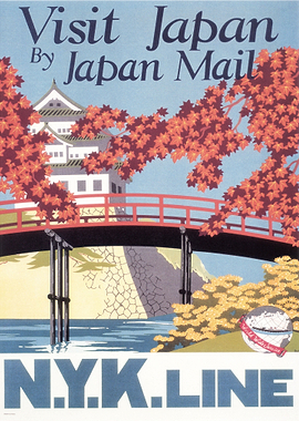 vintage travel poster