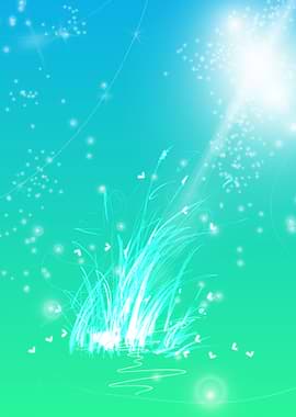 Enchanted fireflies.