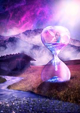 Hourglas Fantasy Art