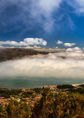 Mouth of the river Minho