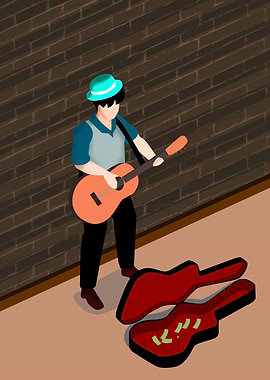 street guitarist
