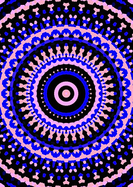 Intricate Colorful Mandala