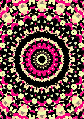 Funky Hippie Mandala