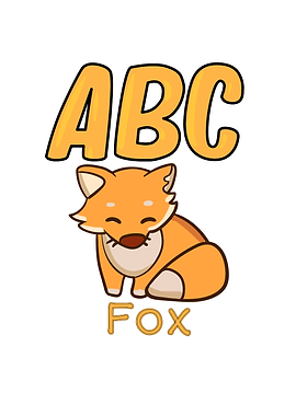 Alphabet ABC Letter Fox