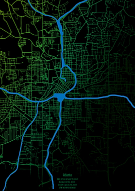 Maps Atlanta