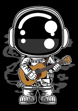 Astronaut Acoustic Guitar