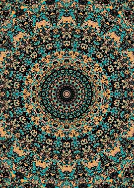 Trippy Ornate Mandala