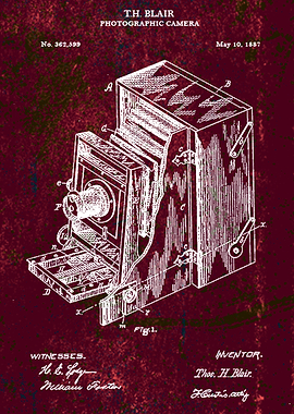 TH Blair Vintage Camera