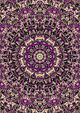 Trippy Intricate Mandala