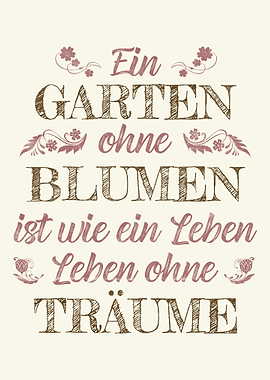 Toller Kleingarten Spruch