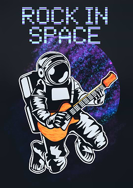 astronout guitarist