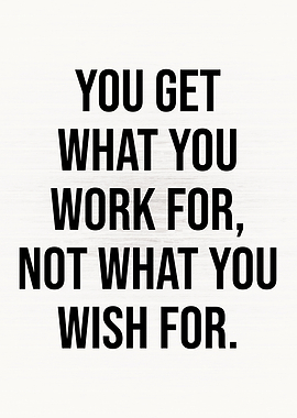 Work vs Wish