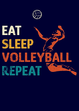 EAT SLEEP VOLLEYBALL