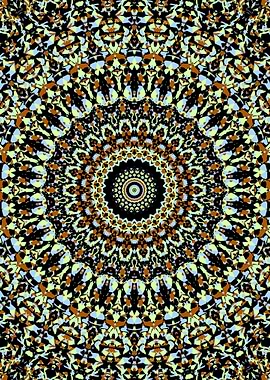 Funky Trippy Mandala