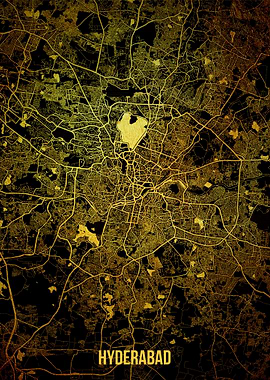 Hyderabad gold map