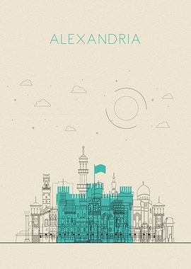 Alexandria Skyline
