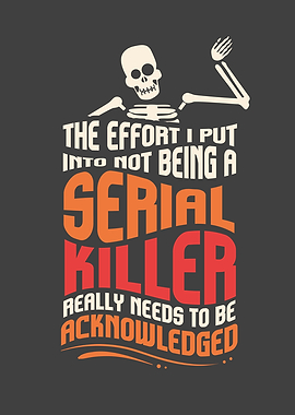 The Effort I Put Into Not