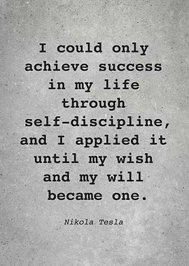Nikola Tesla Quote L021