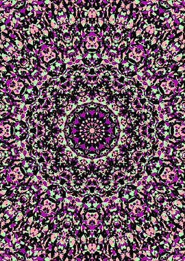 Trippy Hippie Mandala
