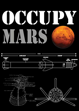 Occupy mars starship