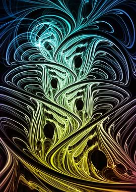 Sci Fi Fractal Plant