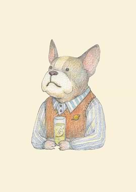 French Bulldog Gin Tonic
