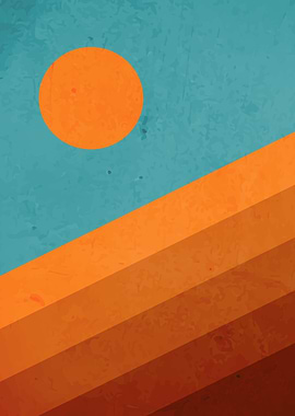 Sun and Moon Line Art 1