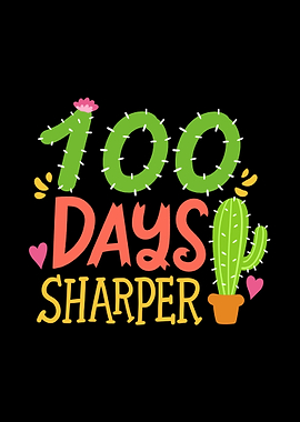 100 Days of School Cactus