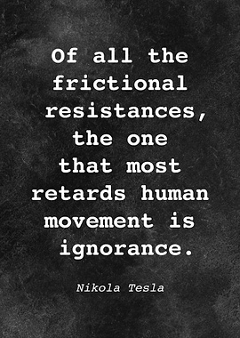 Nikola Tesla Quote D008