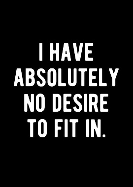 I Have Absolutely No