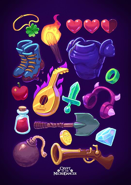 NecroDancer Artefacts