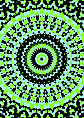 Intricate Hippie Mandala