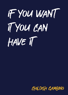 CHILDISH GAMBINO Quote