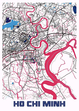 Ho Chi Minh MilkTea Map