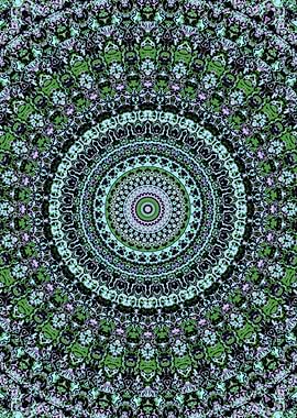 Trippy Ornate Mandala