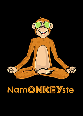 Yoga Wordplay Namonkeyste