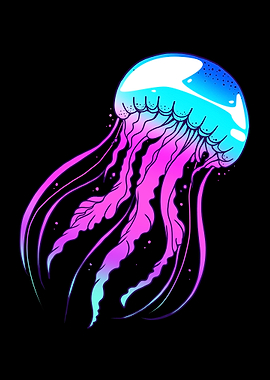 Colorful Jellyfish