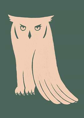 Angry owl