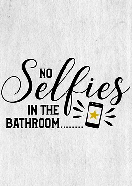 no selfies