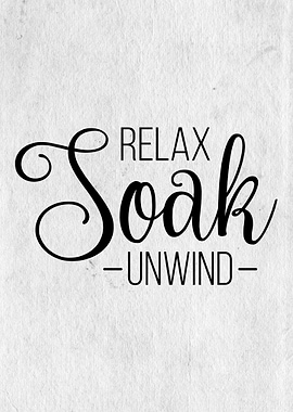 Relax soak unwind