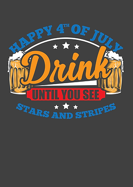 Happy 4th of July drink